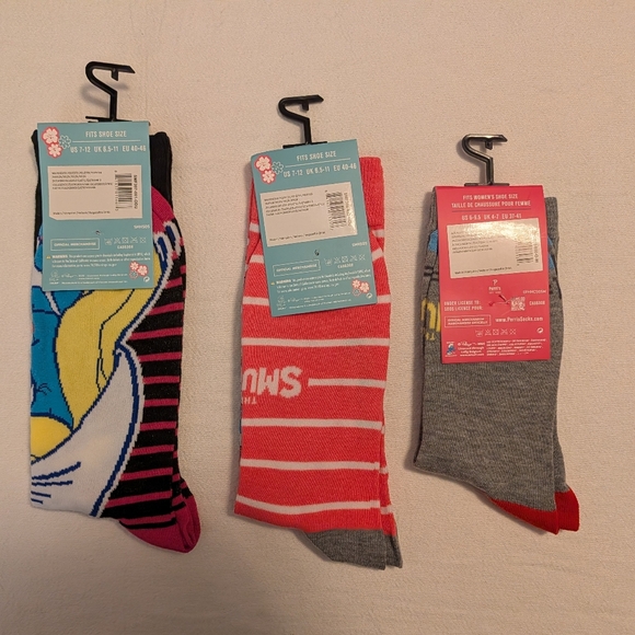 Smurf Socks Set New - Picture 2 of 6